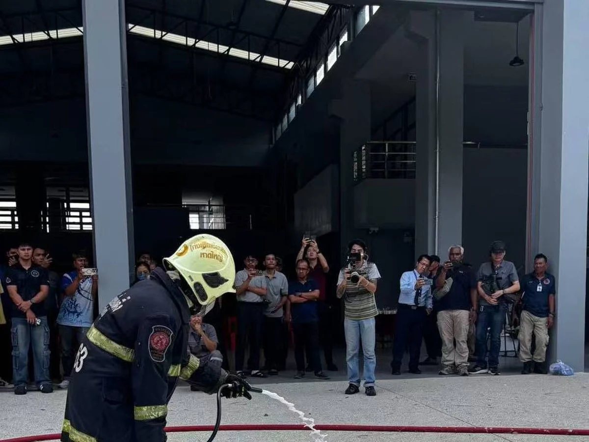 live fire demonstration