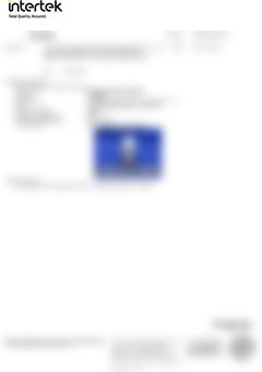 Intertek test report